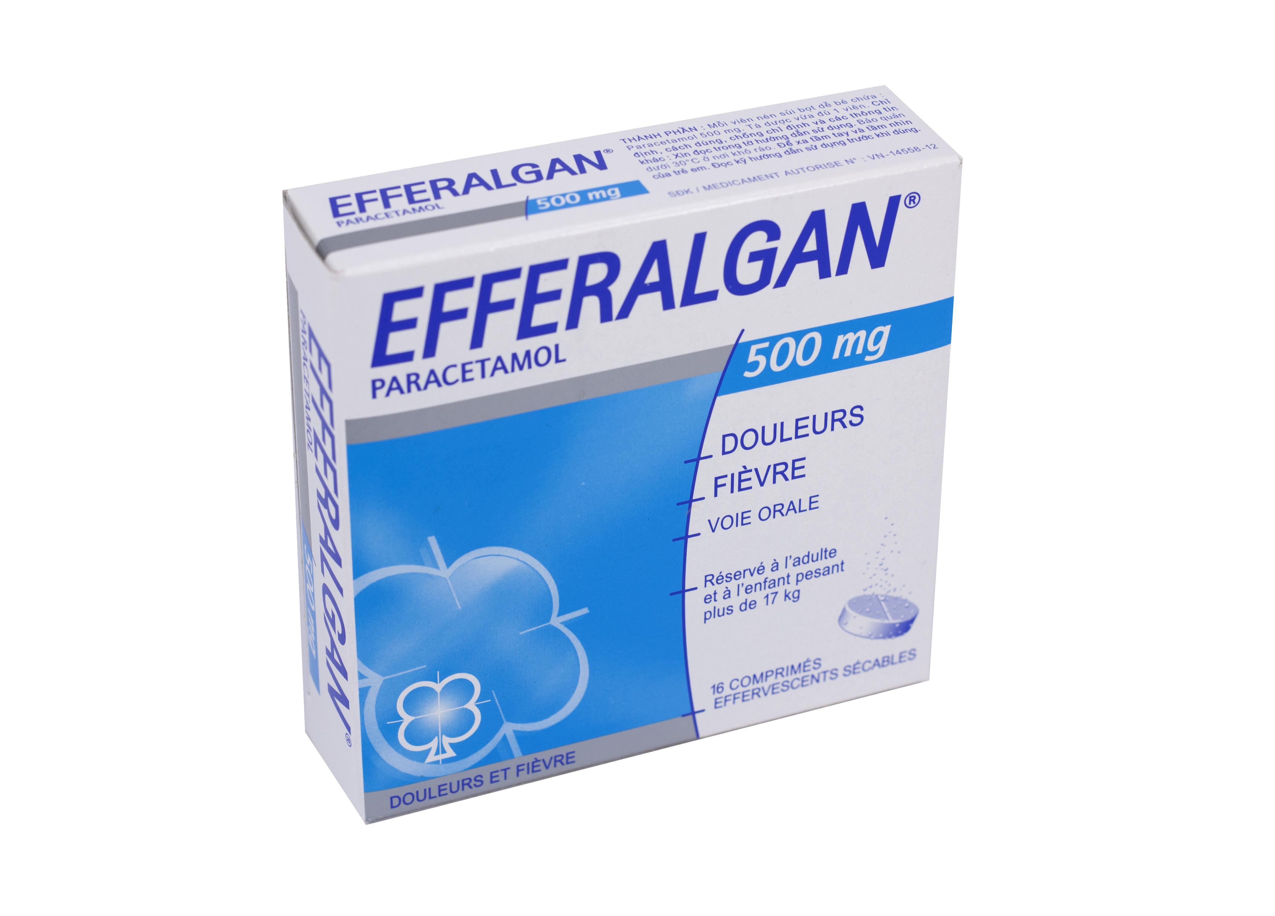 Efferalgan (Paracetamol) 500mg Bristol (H/16v)