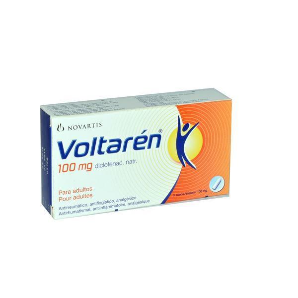 Voltaren 100mg Supro (Diclofenac) Novartis (H/5v)
