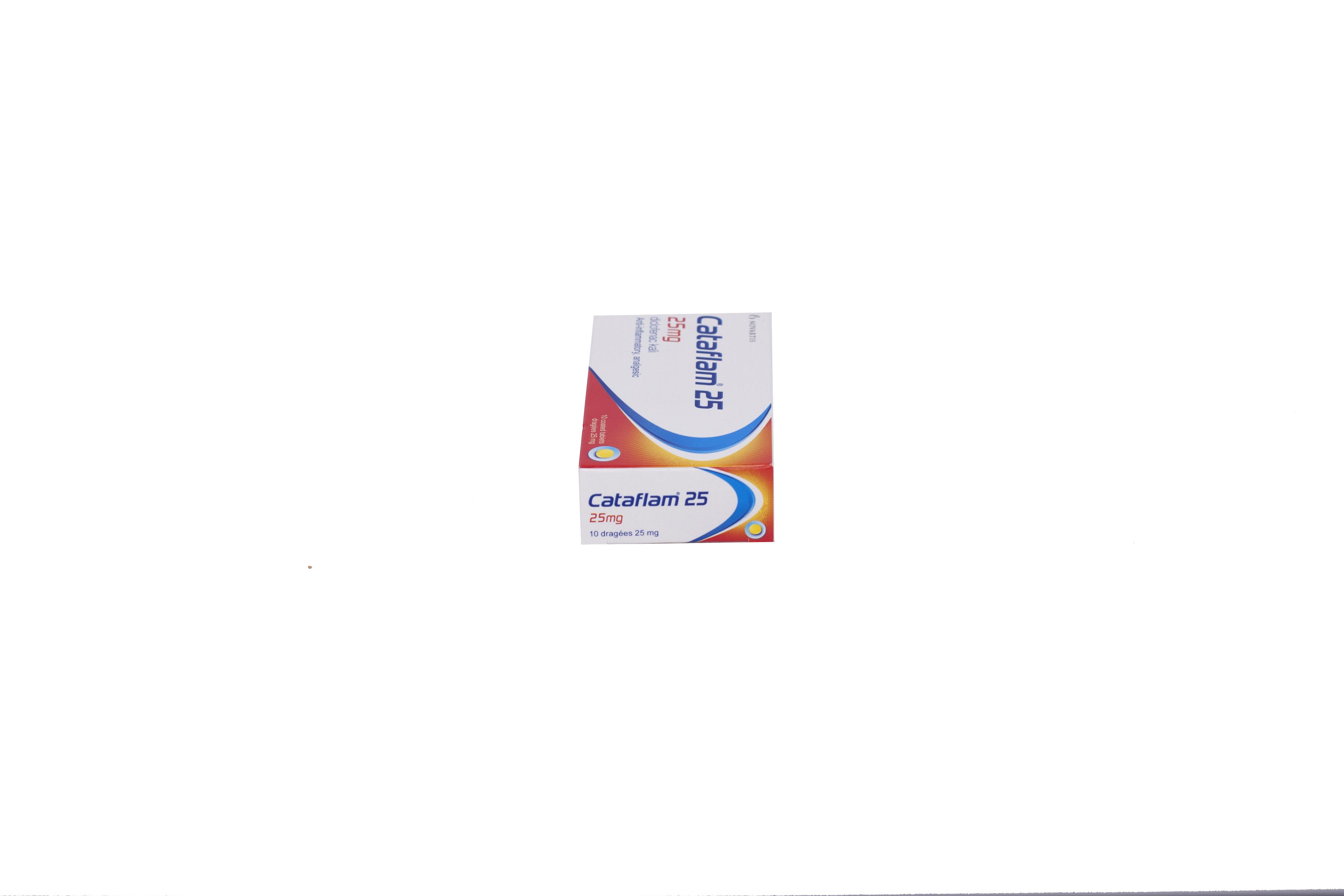 Cataflam 25mg (Diclofenac Kali) Novartis (H/10v)