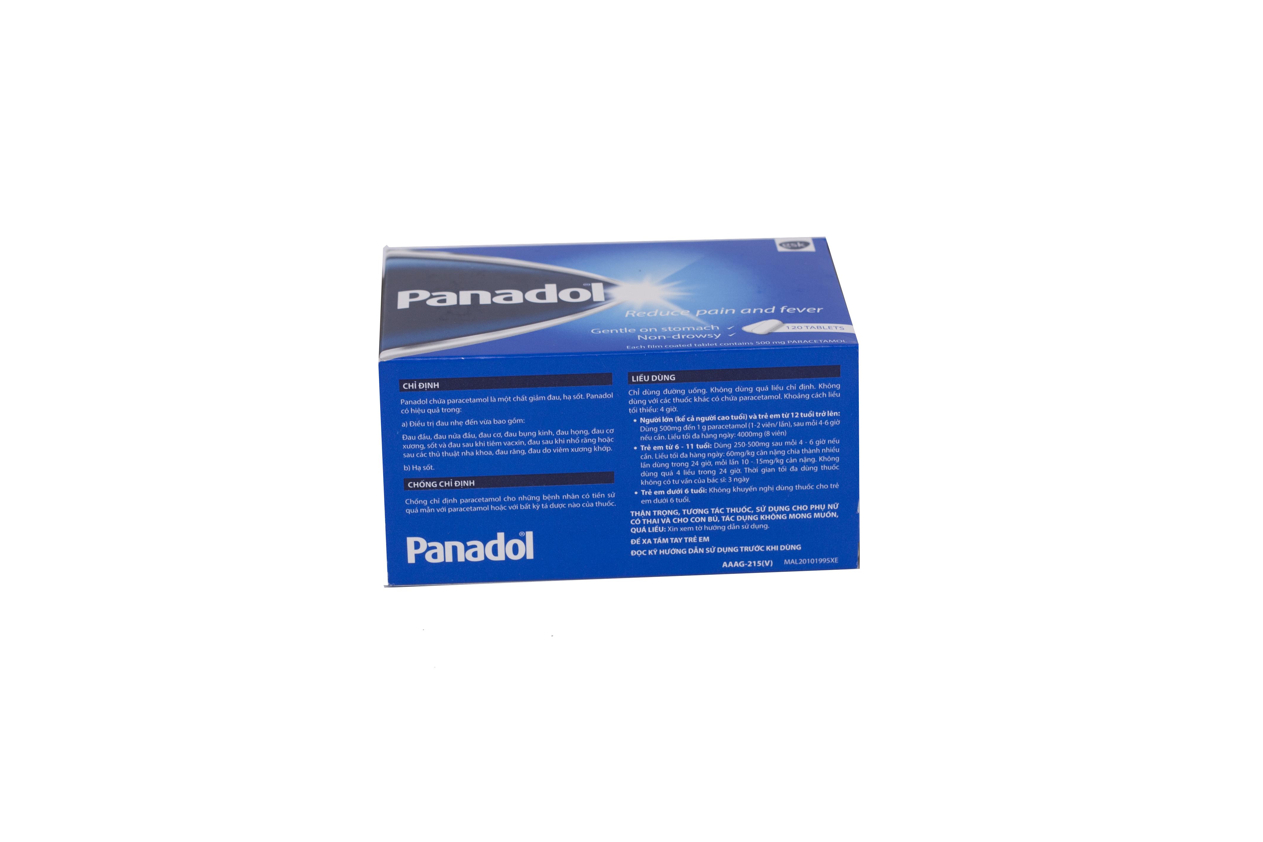 Panadol Xanh (Paracetamol) GSK (H/120v)