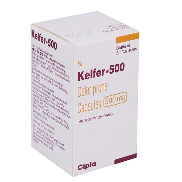 Kelfer (Deferiprone) 500 Cipla (H/50v)