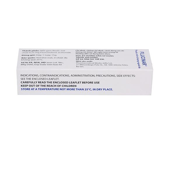 Flucinar  Cream (Fluocinolon acetonid) Jelfa (Tuýp/15gr)