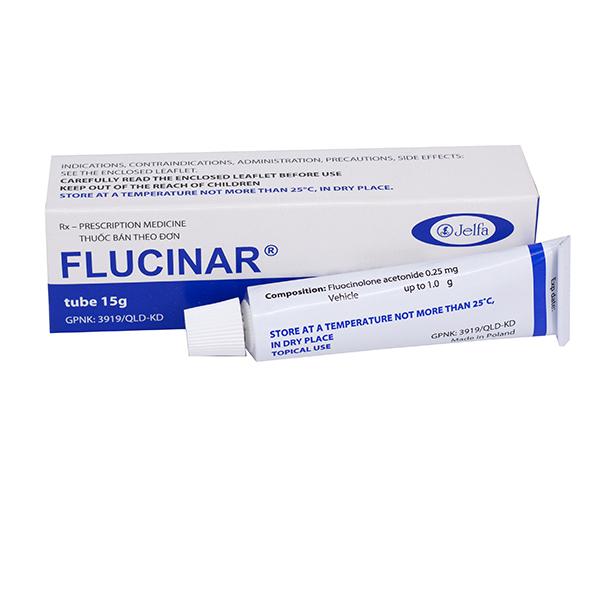 Flucinar  Cream (Fluocinolon acetonid) Jelfa (Tuýp/15gr)