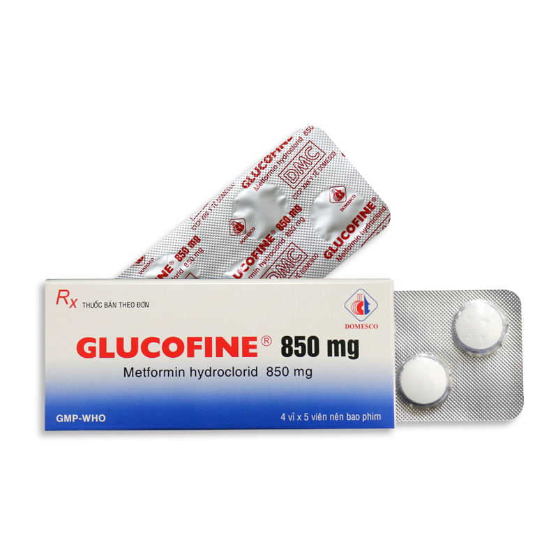 Glucofine 850mg (Metformin) Domesco (H/20v)