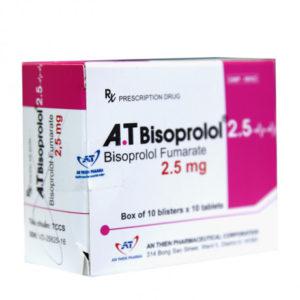A.T Bisoprolol 2.5mg An Thiên (H/100v)