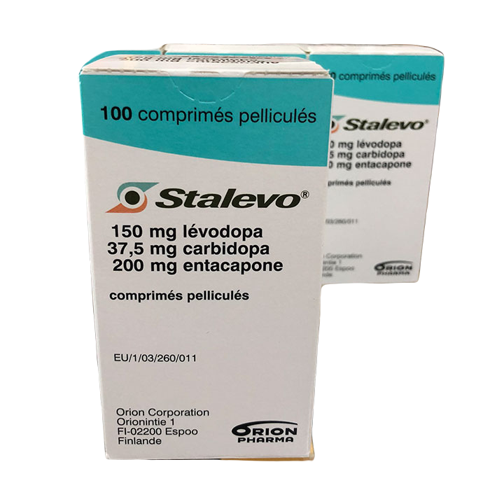 Stalevo 150mg/37.5mg/200mg ORion Pharma (lọ/100v) France