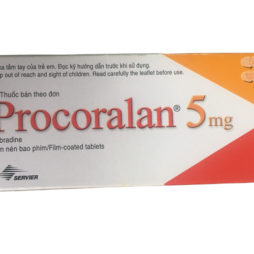 Procoralan 5mg (Ivabradine) Servier (H/56v)