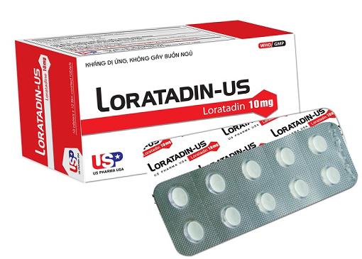 Loratadin 10mg US Pharma (H/100v)