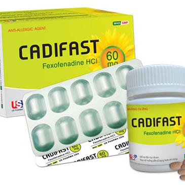 Cadifast (Fexofenadin) 60 US Pharma (C/100v)