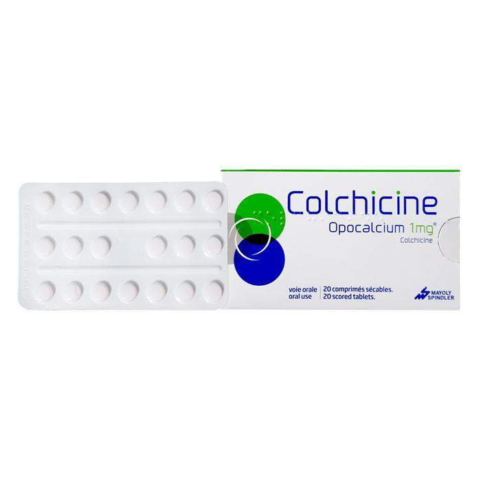 Colchicine 1mg Mayoly Spindler (H/20v) Pháp