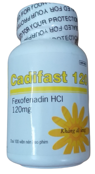 Cadifast (Fexofenadin) 120 US Pharma (C/100v)