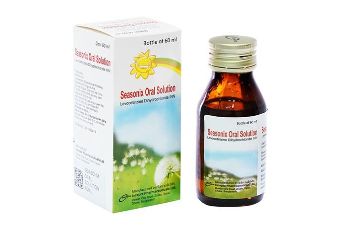 Seasonix Oral Solution (Levocetirizin) Incepta (C/60ml)
