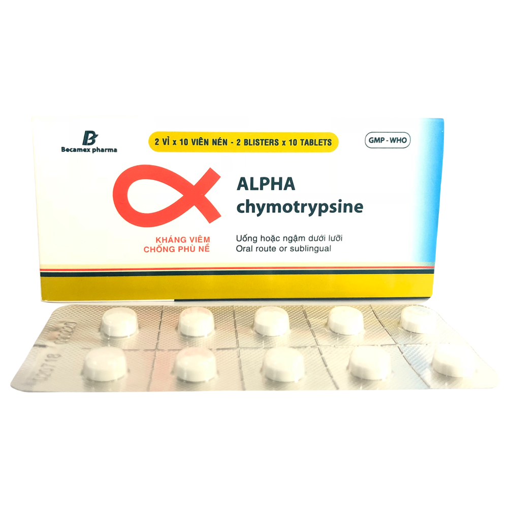 Alphachymotrypsin 4200 Becamex (H/20v)