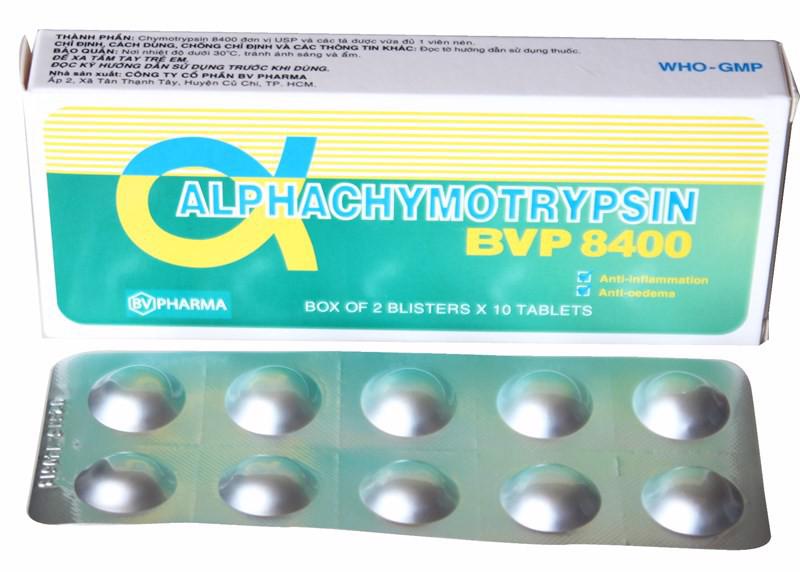 Alphachymotripsin 8400IU BV Pharma (H/20v)