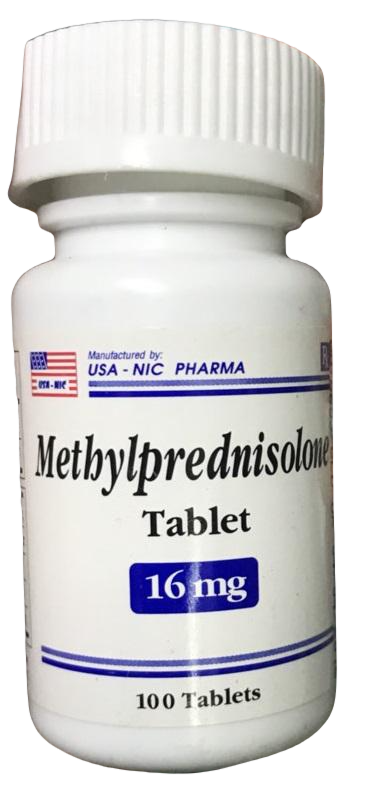 Methylprednisolon 16mg Usa-Nic (C/100v)