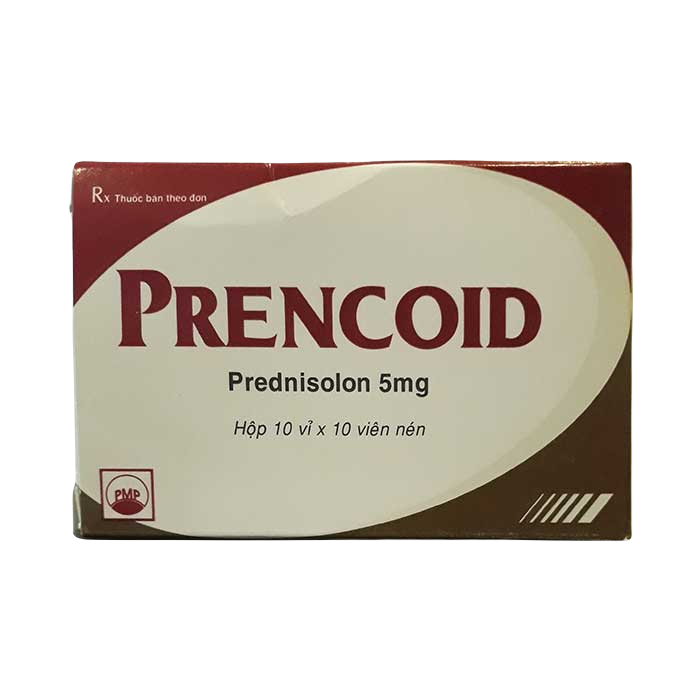 Prencoid (Prednisolone) 5mg Pymepharco (H/100v)