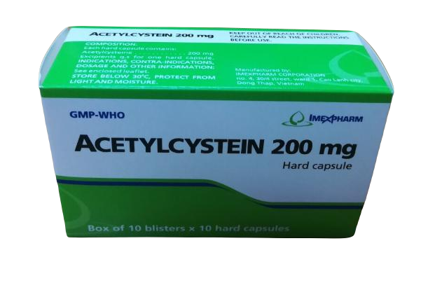 Acetylcystein 200mg Imexpharm (H/100v)