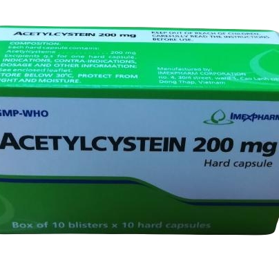 Acetylcystein 200mg Imexpharm (H/100v)