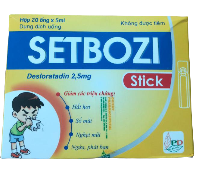 Setbozi (Desloratadin) 2,5mg Phương Đông (H/20ống)