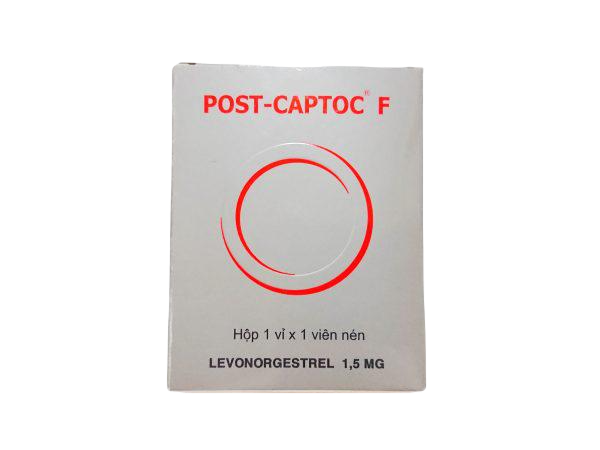 Post-Captoc F (Levonorgestrel) 1.5mg Quang Minh (H/1v)