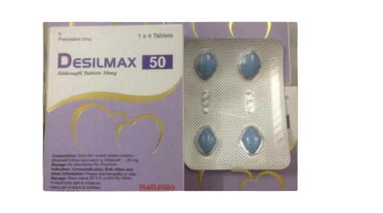 Desilmax (Sildenafil) 50mg Macleods (H/4v)