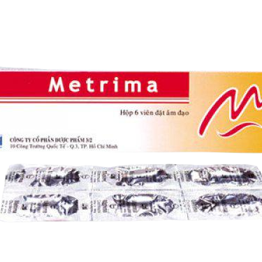 Metrima (Clotrimazole) 100mg DP 3/2 (Lốc/10h/6v)