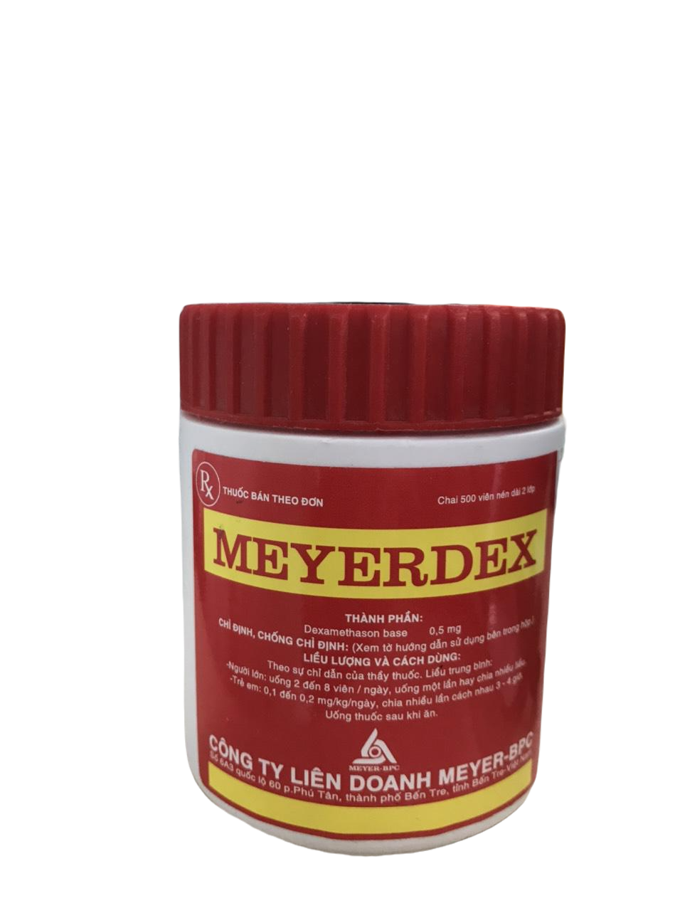 Meyerdex (Dexamethason Base) 0,5mg Meyer (C/500v)