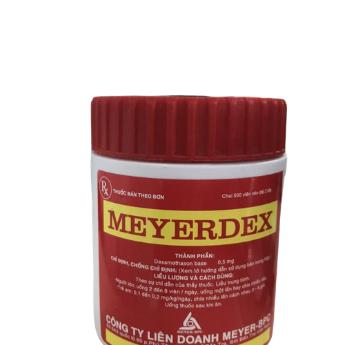 Meyerdex (Dexamethason Base) 0,5mg Meyer (C/500v)