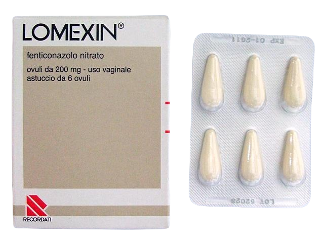 Lomexin (Fenticonazole) 200mg Recordati (H/6v)