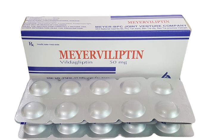 Meyerviliptin (Vildagliptin) 50mg Meyer (H/30v)