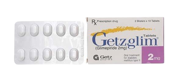 Getzglim 2mg (Glimepiride) Getz (H/20v)