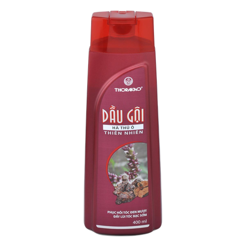 Dầu Gội Hà Thủ Ô Thiên Nhiên Thorakao (C/400ml) (Đỏ)