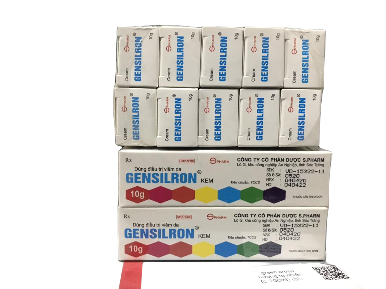 Gensilron Cream S.Pharm (Lốc/10t/10gr)