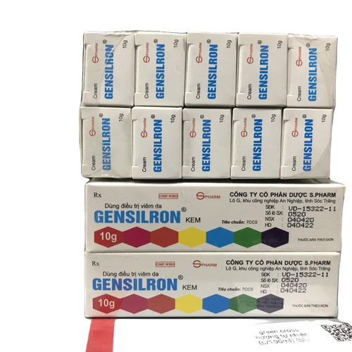 Gensilron Cream S.Pharm (Lốc/10t/10gr)