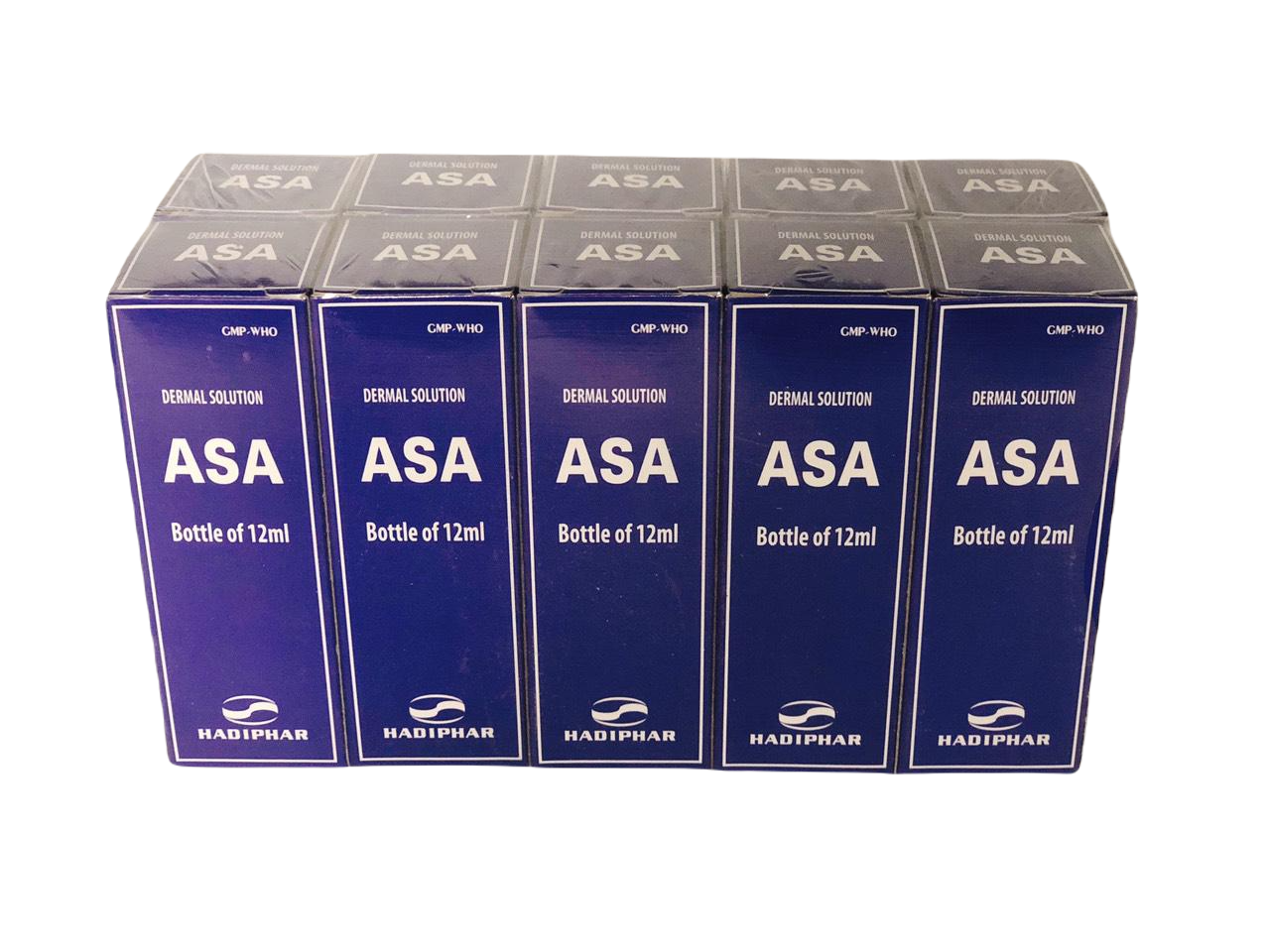 ASA (Acid acetylsalicylic) Hadiphar (Lốc/10c/12ml)