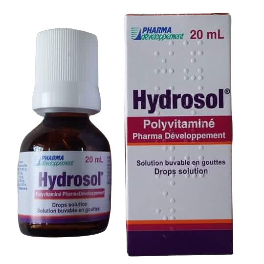 Hydrosol Polyvitamin cho trẻ biếng ăn(Lốc/10H/10 lọ)