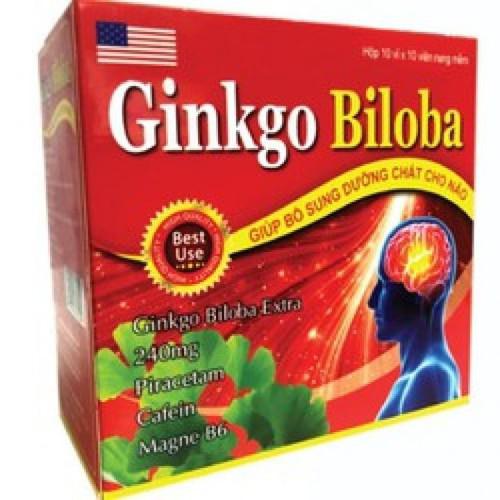 Ginkgo Biloba 240mg USA (H/100v) (Đỏ)