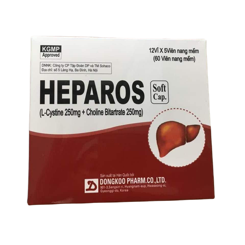 Heparos 250mg (L-Cystein, Cholin bitartrat) Dongkoo (H/60v)