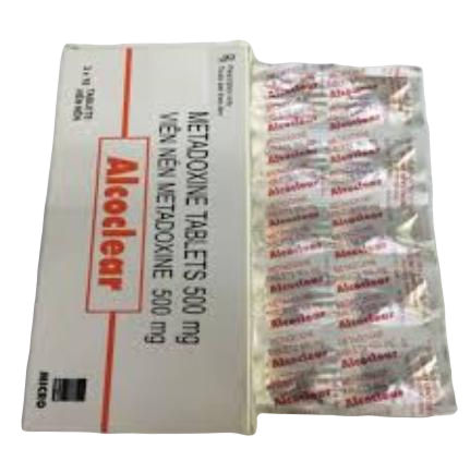 Alcoclear (Metadoxine) 500mg Micro Labs (H/30v)