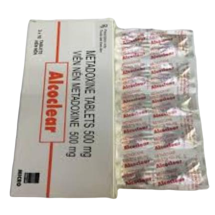 Alcoclear (Metadoxine) 500mg Micro Labs (H/30v)