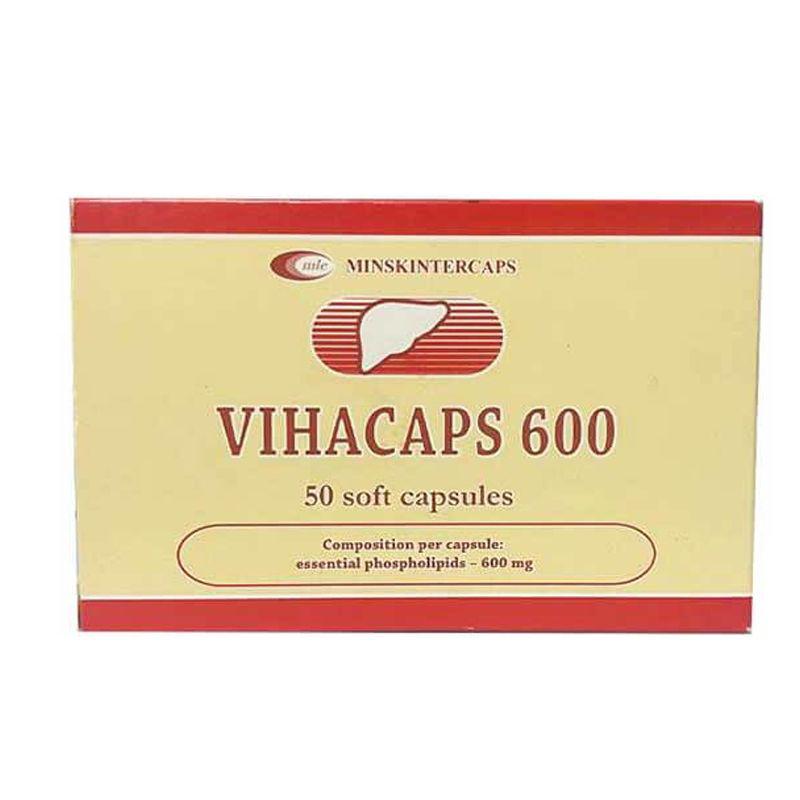 Vihacaps 600 (Phospholipid) Minskintercaps (H/50v)