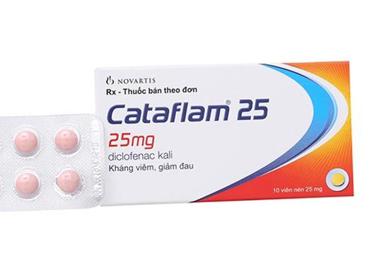 Cataflam 25mg (Diclofenac Kali) Novartis (H/10v)