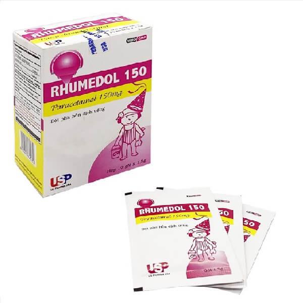 Rhumedol 150 (Paracetamol) US Pharma (H/10g)