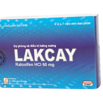 Lakcay (Raloxifene HCL) 60mg Davipharm (H/60v)