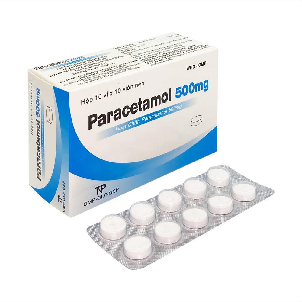 Paracetamol 500mg Thành Nam (Lốc/5h/100v)