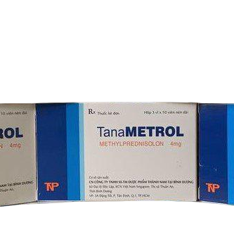 Tana Metrol (Methylprednisolon) 4mg Thành Nam (Lốc/5h/30v)