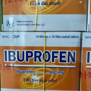 Ibuprofen 400mg Khapharco (H/100v)