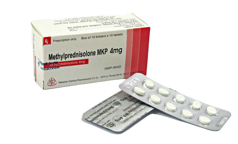 Methylprednisolone MKP 4mg Mekophar (H/100v)
