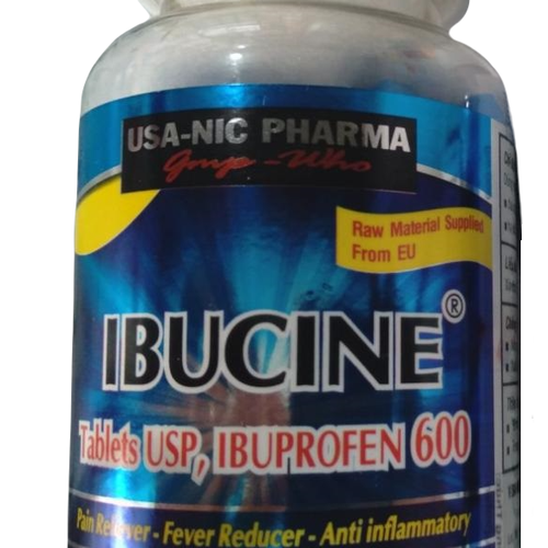 Ibucine (Ibuprofen) 600mg Usa-Nic (C/200v)