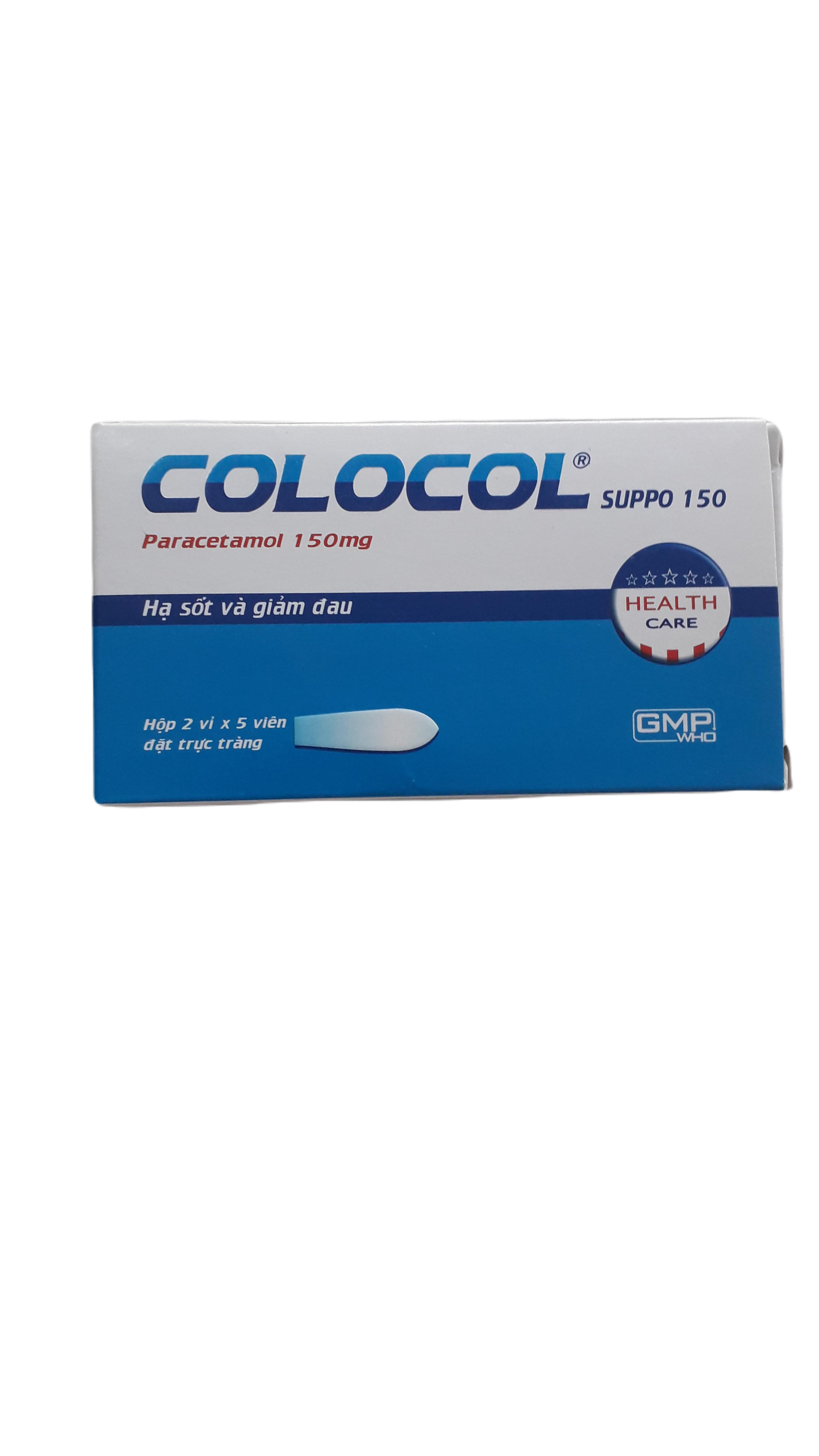 Colocol Plus 150 (Paracetamol) Sao Kim (H/10v)